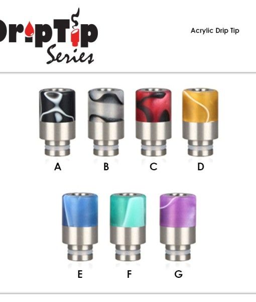 Acrylic Drip Tip 510