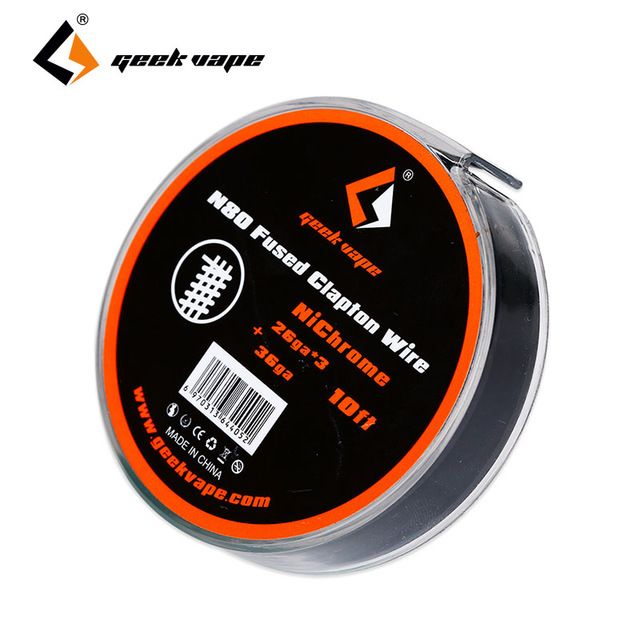 Geekvape N80 FUSED CLAPTON wire (26GA*3 + 36GA), 3m