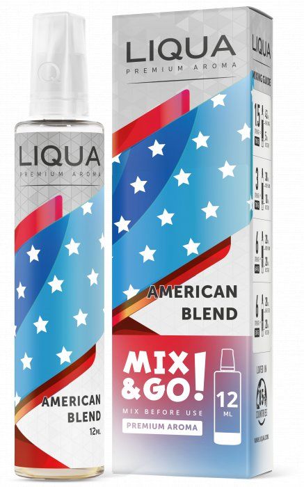 American Blend - LIQUA Mix&Go 12ml Ritchy Group