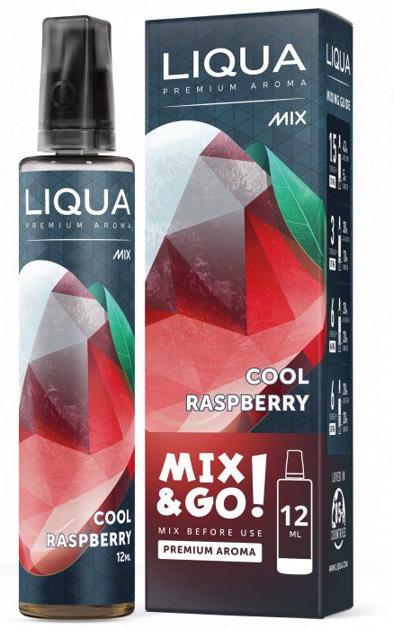 Cool Raspberry - LIQUA Mix&Go 12ml Ritchy Group