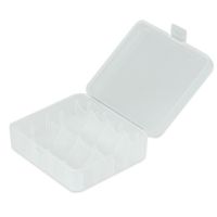 Plastic Storage Case 4x18650 or 2x26650 - Pure