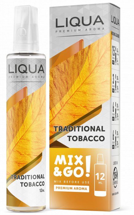 Traditional Tobacco - LIQUA Mix&Go 12ml Ritchy Group