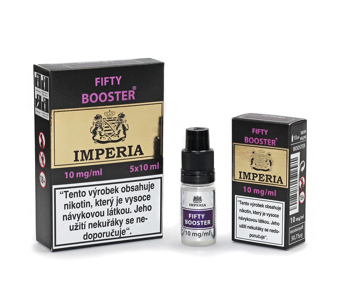 IMPERIA Fifty Booster 10mg - 5x10ml (50PG/50VG)