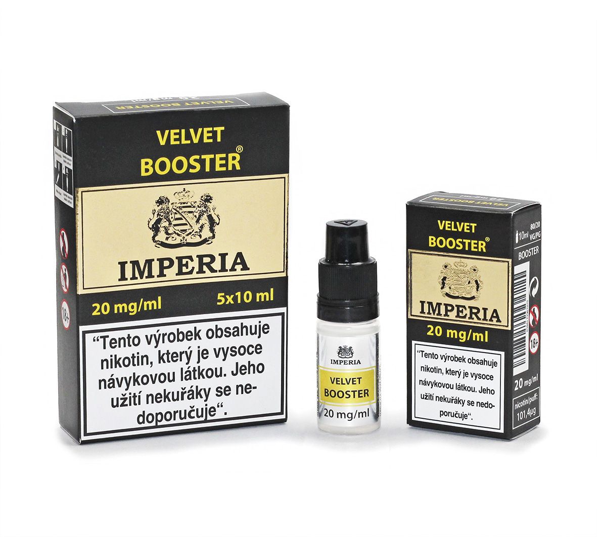 IMPERIA Velvet Booster 20mg - 5x10ml (20PG/80VG)
