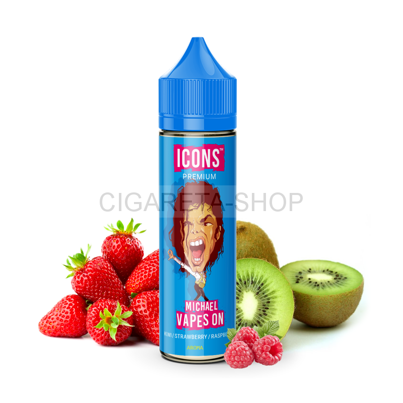 MICHAEL VAPES ON / Kiwi, strawberry, raspberry - aroma Pro Vape Icons shake & vape 20ml