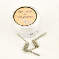 Braid Coils DL singlecoils Ni80 16x36GA (4x4 pigtails) 0,4ohm - 2pcs / pack