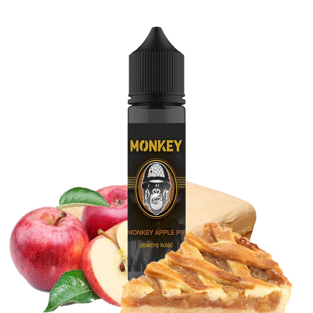 MONKEY APPLE PIE - Monkey shake&vape 12ml Monkey liquid