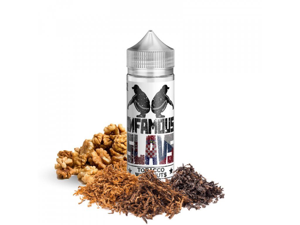 TOBACCO WITH NUTS - shake&vape INFAMOUS 20ml