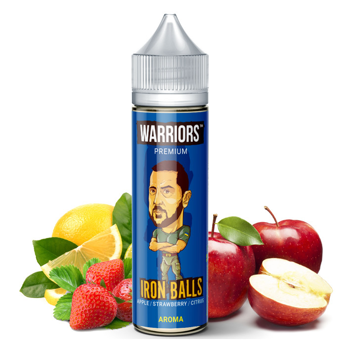 IRON BALLS (Big Vova) / Apple, strawberry, citrus - aroma Pro Vape Warriors shake&vape 20ml