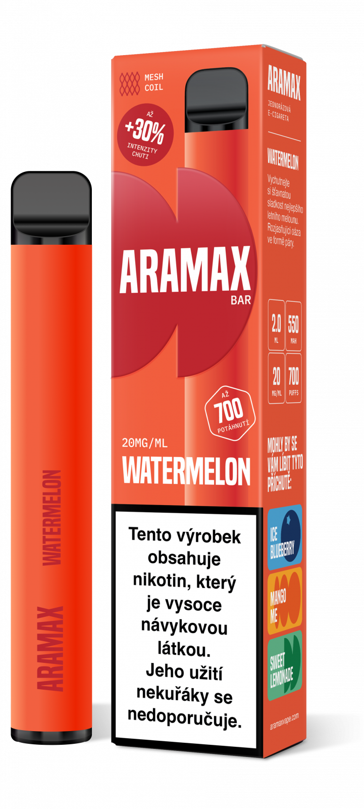 WATERMELON 20mg/ml - Aramax Bar 700