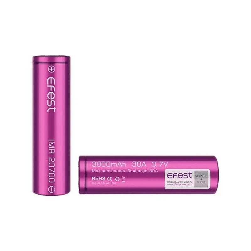 Efest Battery IMR 20700 - 3000mAh 30A iJOY