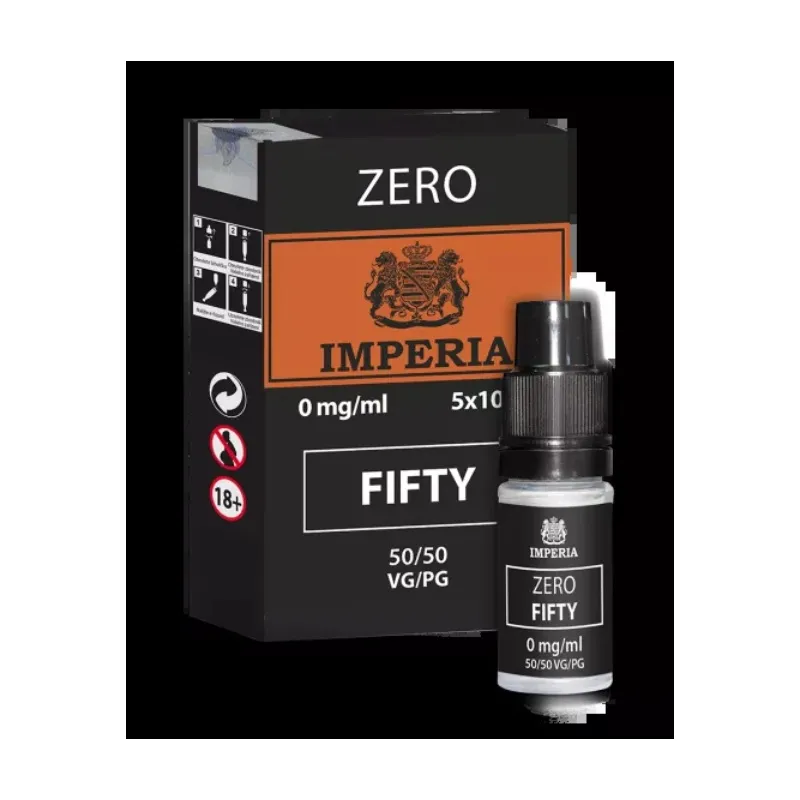 Imperia Zero Fifty nicotine-free base (50VG/50PG) 5x10ml