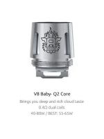 Heating Head Q2 CORE for TFV8 Baby | 0,4 ohm, 0,6 ohm