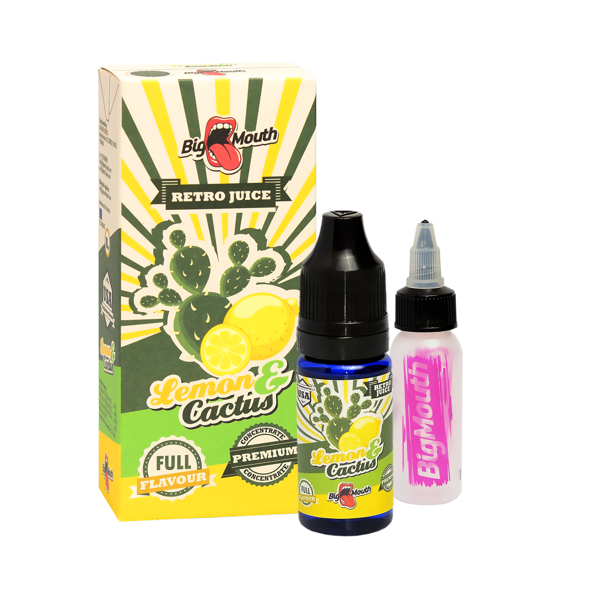 Lemon & Cactus - aroma Big Mouth RETRO