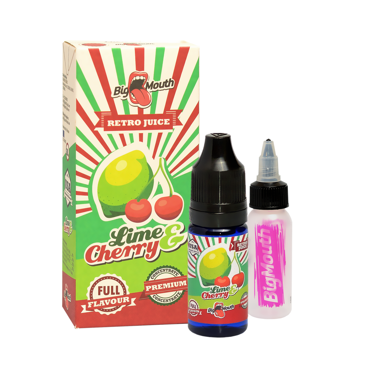 Lime & Cherry - Aroma Big Mouth RETRO